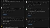 A chunk of the comments section involved the usage of the word "buff." (Image via YouTube)